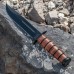 Ka-Bar USMC 7" Fixed Blade Knife - Brown